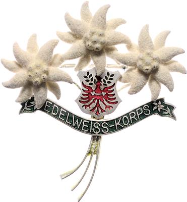 Edelweiss - Korps, - Orders and decorations