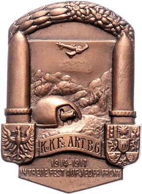 K. u. K. Fs. Art. B. 6, - Orden und Auszeichnungen