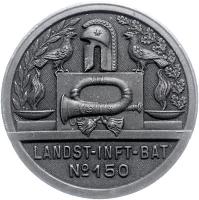 Landst. Inft. Bat. Nr. 150, - Orden und Auszeichnungen