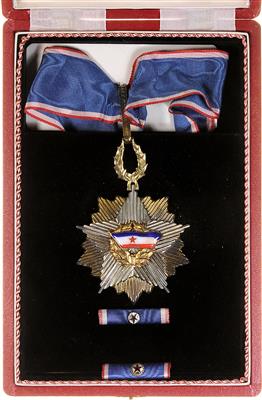 Orden der Jugoslawischen Fahne - Orders and decorations