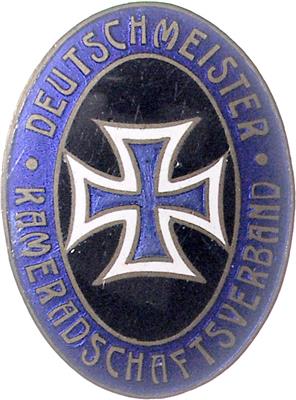 Abzeichen des IR NR.4 Hoch - und Deutschmeister 1914 - 1916 - Řády a vyznamenání