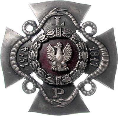 Erinnerungsabzeichen des medizinischen Dienstes der polnischen Legionen 1914 - 1917 - Orden und Auszeichnungen