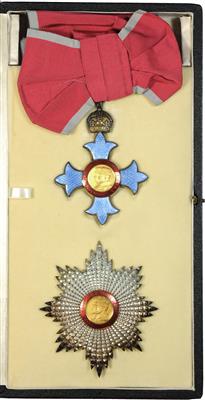 Großbritannien-Order of the British Empire - Řády a vyznamenání