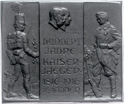 Hundert Jahre Kaiserjäger 1816 - 1916 - Orders and decorations