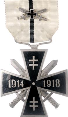 Kreuz des 1. Weltkrieges - Řády a vyznamenání