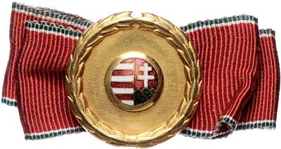 Anerkennungkranz des Präsidenten der Republik 1948/49, - Orden und Auszeichnungen