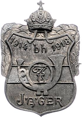 bh. Jäger Nr. 7 1914/1918, - Orden und Auszeichnungen