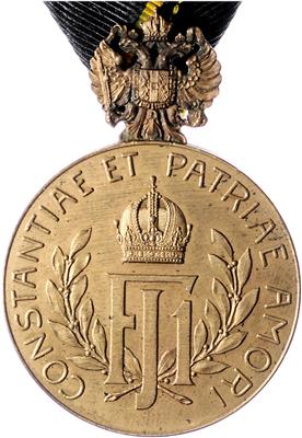 Ehrenmedaille für vieljährige Mitgliedschaft bei einer landsturmpflichtigen Körperschaft, - Řády a vyznamenání