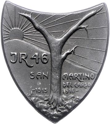 IR. 46 San Martino del Carso, - Orden und Auszeichnungen