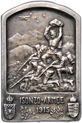 Isonzo - Armee 1915, - Orden und Auszeichnungen