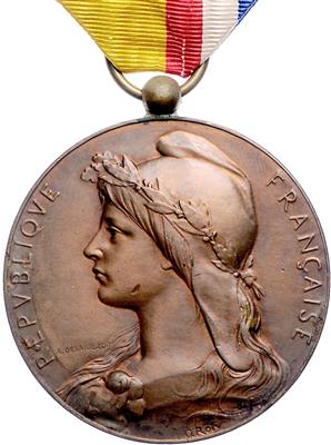 2 Medaillen auf die russisch - französische Allianz, - Řády a vyznamenání