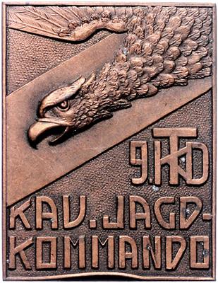 9. K. T. D. Kav. Jagd-Kommando, - Řády a vyznamenání