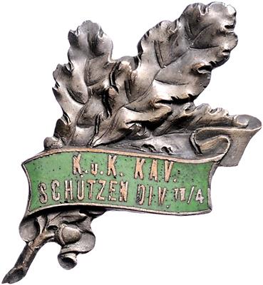 K. u. K. Kav. Schützen Div. II./4, - Orders and decorations