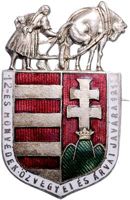 12. Honved IR. Witwen - und Waisenfond 1917, - Řády a vyznamenání
