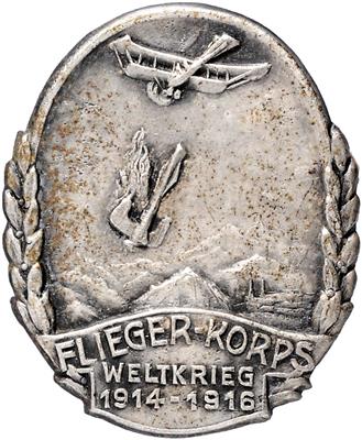Abzeichen Flieger - Korps Weltkrieg 1914 - 1916, - Orden und Auszeichnungen