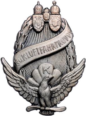 Abzeichen K. u. K. Luftfahrtruppe, - Řády a vyznamenání