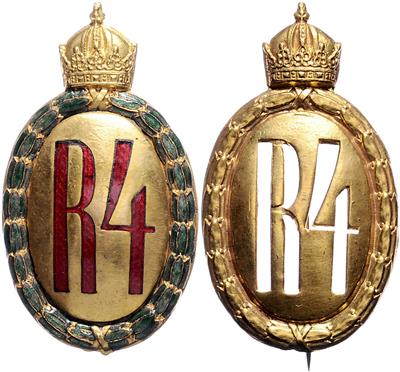 R 4 (Reitendes Schützen - Rgt. Nr. 4) - Řády a vyznamenání