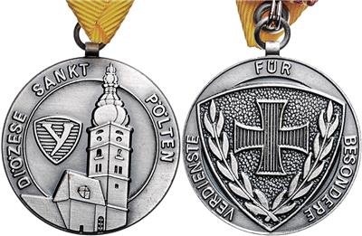 Medaille für besondere Verdienste um die Diözese St. Pölten - Onorificenze e decorazioni