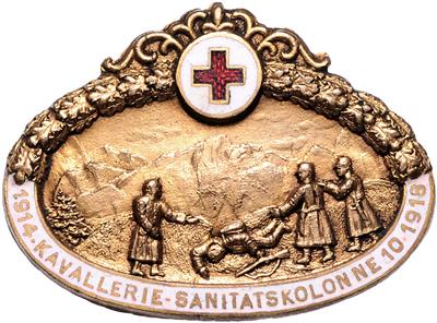 Kavallerie - Sanitätskolonne 1914/1918, - Orden und Auszeichnungen