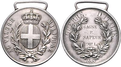 Medaille für militärische Tapferkeit (Al Valore Militare) - Orden und Auszeichnungen