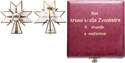 Orden der Krone von König Zvonimir, - Orders and decorations