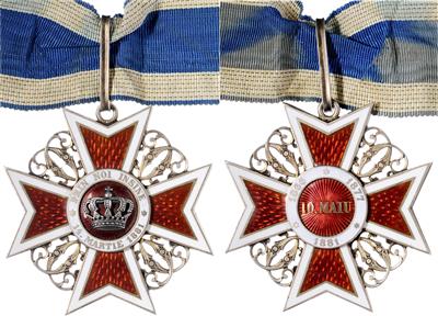 Orden der Krone von Rumänien, - Onorificenze e decorazioni