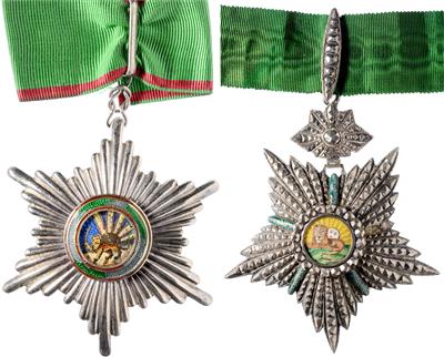 Sonnen - und Löwen - Orden, - Orden und Auszeichnungen