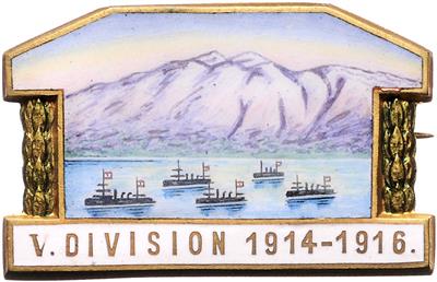 V. Division, 1914-1916, - Orden und Auszeichnungen