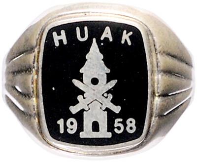 Ehrenring der HUAK 1958, - Orden und Auszeichnungen