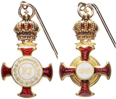 Goldenes Verdienstkreuz mit Krone, - Orden und Auszeichnungen