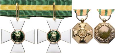 Orden der Eichenkrone, - Řády a vyznamenání