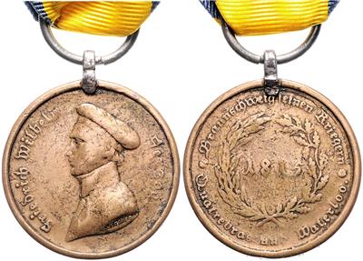 Waterloo - Medaille, - Orden und Auszeichnungen