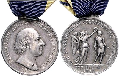 Waterloo - Medaille, - Orden und Auszeichnungen