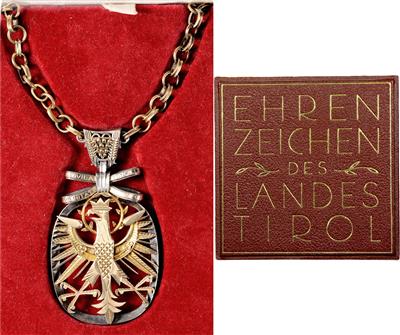 Ehrenzeichen des Landes Tirol, - Řády a vyznamenání