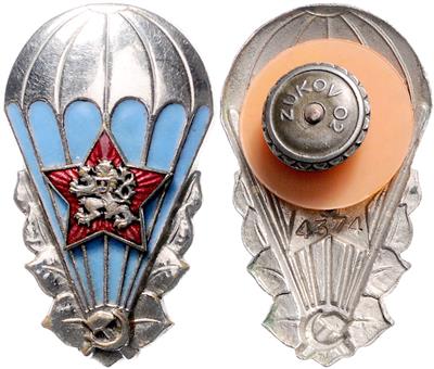 Fallschirmspringer - Abzeichen, - Řády a vyznamenání