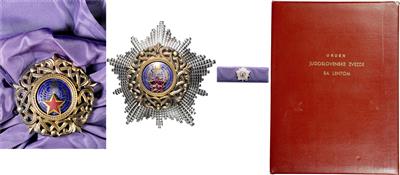 Orden Stern von Jugoslawien, - Řády a vyznamenání