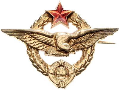 Piloten - Abzeichen der Luftwaffe der VR Jugoslawien, - Orden und Auszeichnungen