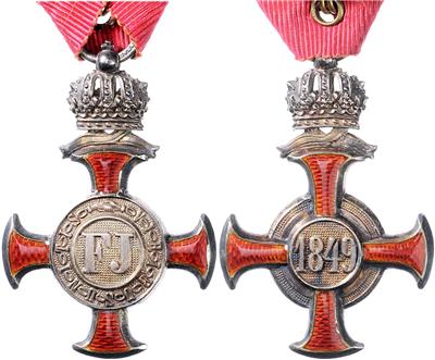 Silbernes Verdienstkreuz mit Krone, - Orden und Auszeichnungen
