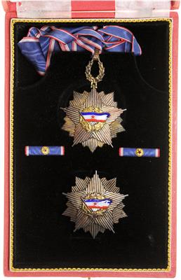 Orden der Jugoslawischen Fahne, - Řády a vyznamenání