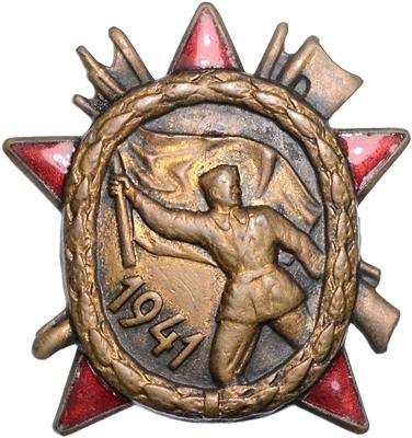 Partisannen - Erinnerungsabzeichen 1941, - Orden und Auszeichnungen