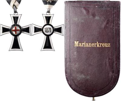Marianerkreuz, - Onorificenze e decorazioni