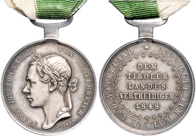 Tiroler Denkmünze 1848, - Řády a vyznamenání