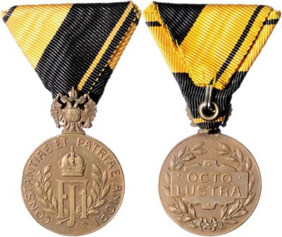 Ehrenmedaille für vieljährige Mitgliedschaft in einer landsturmpflichtigen Körperschaft, - Medaile a vyznamenání