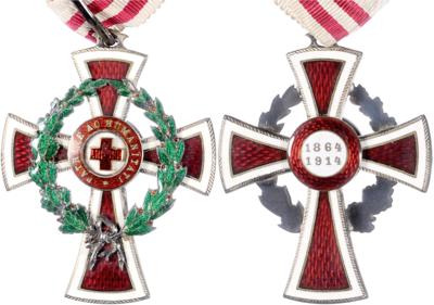 Ehrenzeichen vom Roten Kreuz, - Medaile a vyznamenání