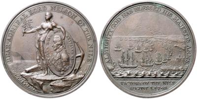 Davison's Nile medal 1798, - Orden und Auszeichnungen