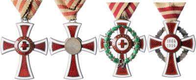 Ehrenzeichen vom Roten Kreuz, - Medals and awards