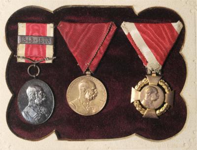 Jubiläumshof - Medaille, - Orden und Auszeichnungen