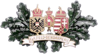 K. u. K. Feld-Gendamerie, - Orden und Auszeichnungen