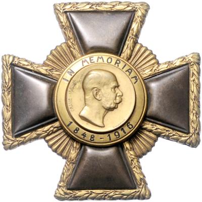 Kaiser Franz Joseph I. - Gedenkzeichen, - Orden und Auszeichnungen