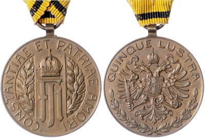 Medaille für vieljährige Mitgliedschaft in einer landsturmpflichtigen Körperschaft, - Orden und Auszeichnungen